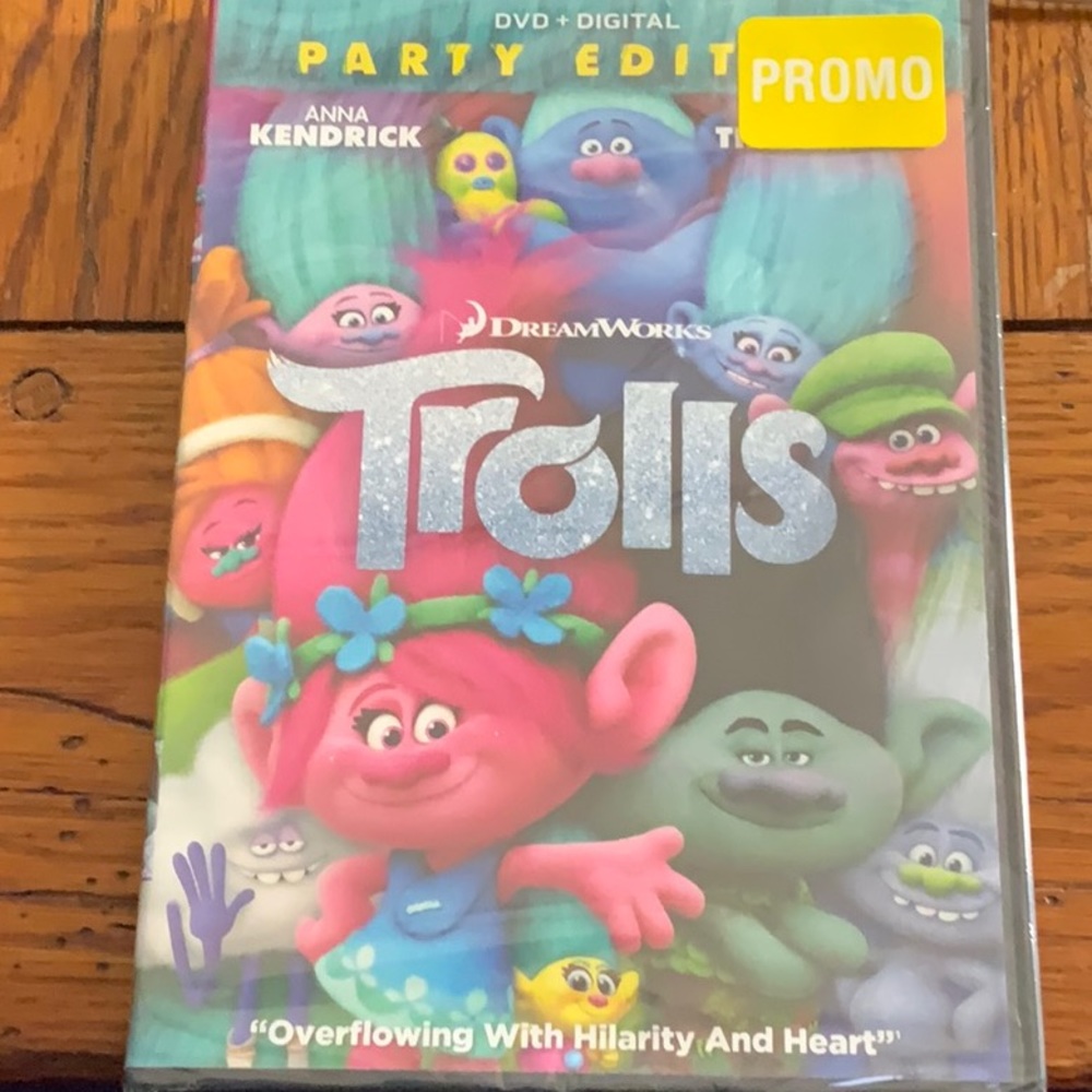Trolls Party Edition, DVD + DIGITAL